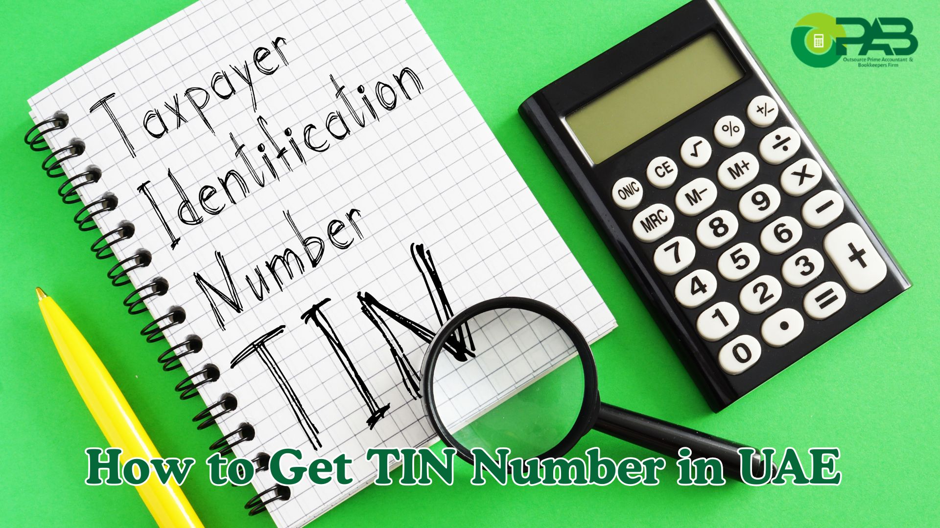 How to Get TIN Number in UAE